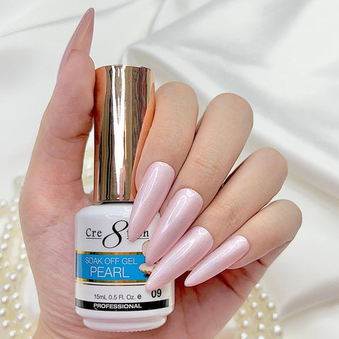 Cre8tion Gel - Pearl Collection 0.5oz - 9
