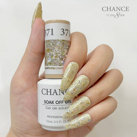 Chance Soak Off Gel 0.5oz - Diamond Dust Collection - 371