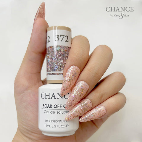 Chance Soak Off Gel 0.5oz - Diamond Dust Collection - 372