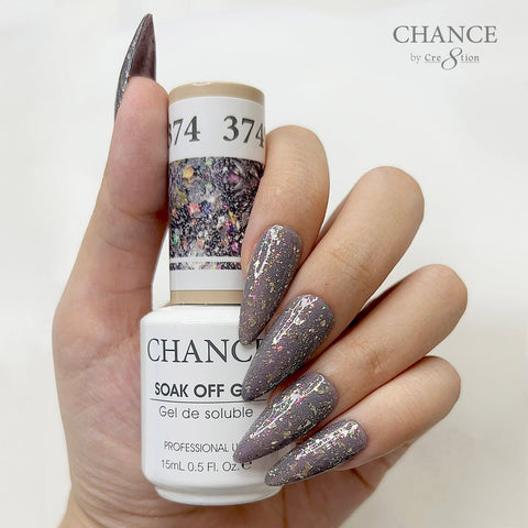 Chance Soak Off Gel 0.5oz - Diamond Dust Collection - 374