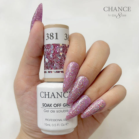 Chance Soak Off Gel 0.5oz - Diamond Dust Collection - 381