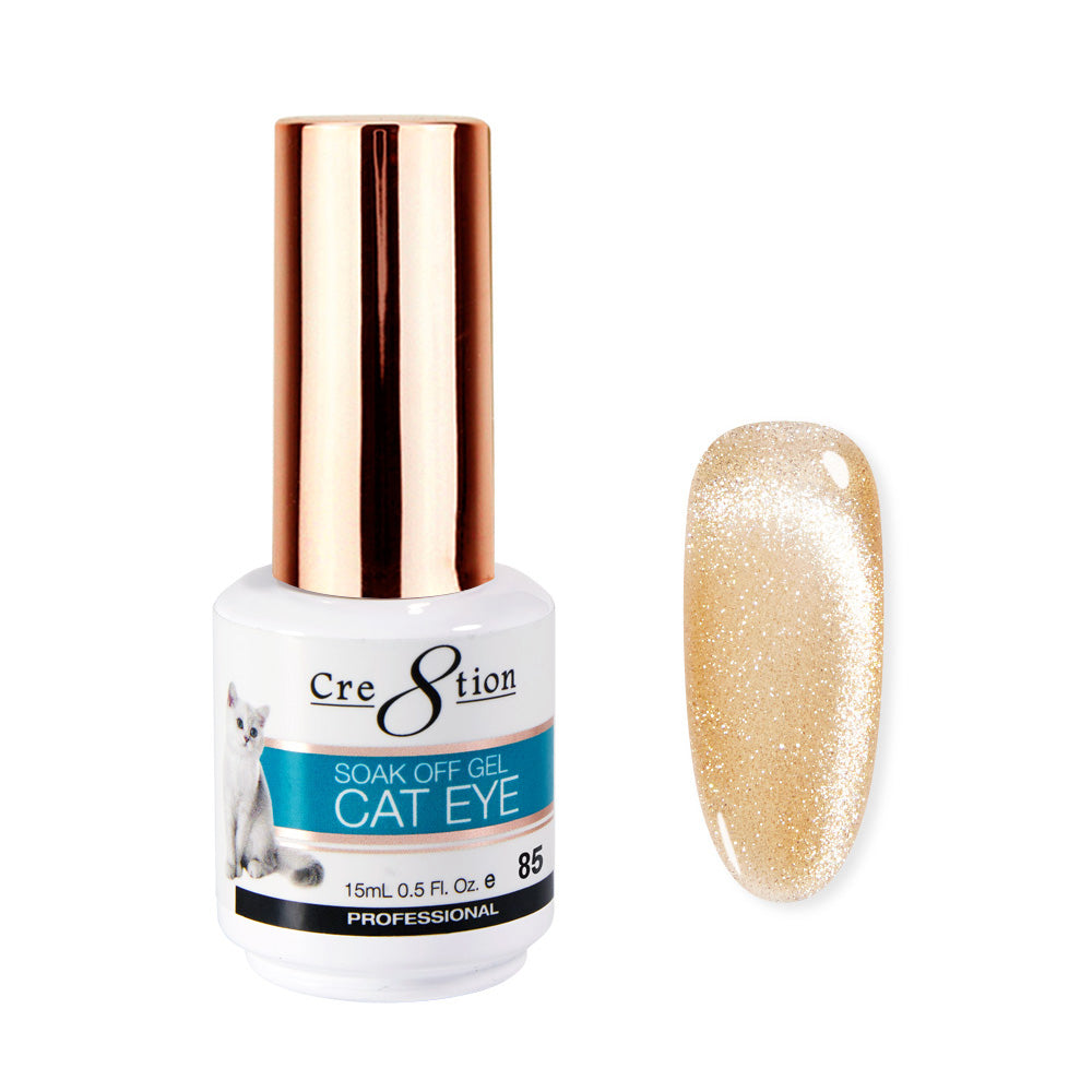 Cre8tion Cat Eye Soak Off Gel 0.5oz 85 Treasure4nails Corp