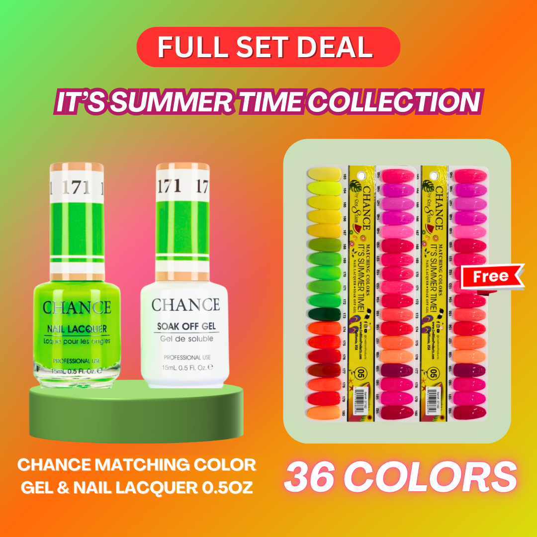 Chance Matching Duo 0.5oz - 36 Colors - IT'S SUMMER TIME COLLECTION w/ Chance Matching Duo 0.5oz - 36 Colors - IT'S SUMMER TIME COLLECTION w/