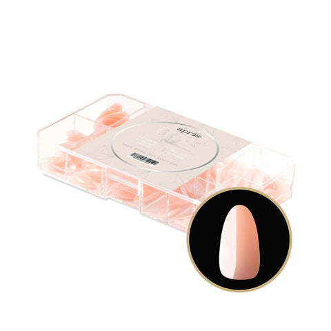 Neutrals Gel-X® Chloe Natural Almond Short Box of Tips 150pcs - 11 Sizes
