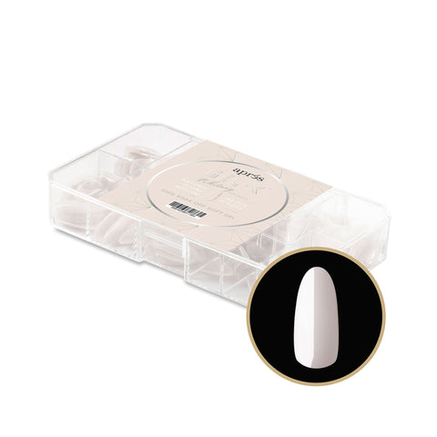 Neutrals Gel-X® Whitney Natural Round Medium Box of Tips 150pcs - 11 Sizes