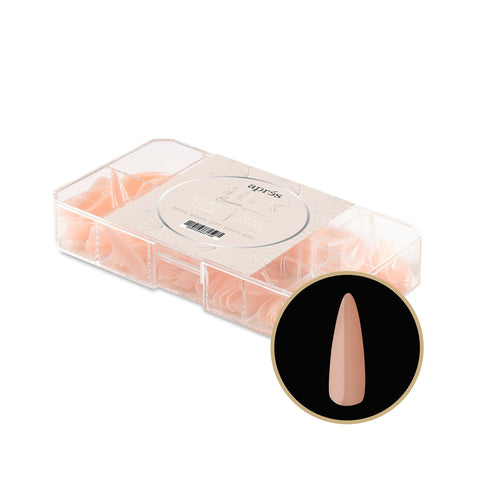 Neutrals Gel-X® Emma Natural Stiletto Long Box of Tips 150pcs - 11 Sizes