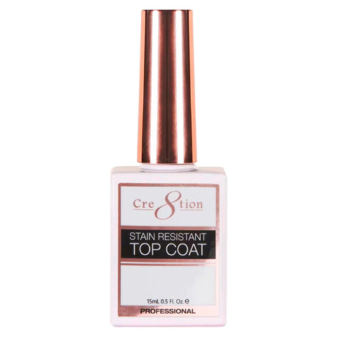 Cre8tion Stain Resistant Top Coat Gel 0.5oz