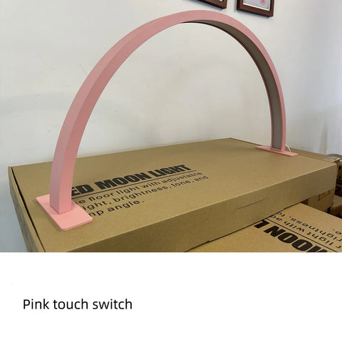 LED Nail Half Moon Desk Lamp Professional Salons 3 Colors ( Pink/ White/ Black)