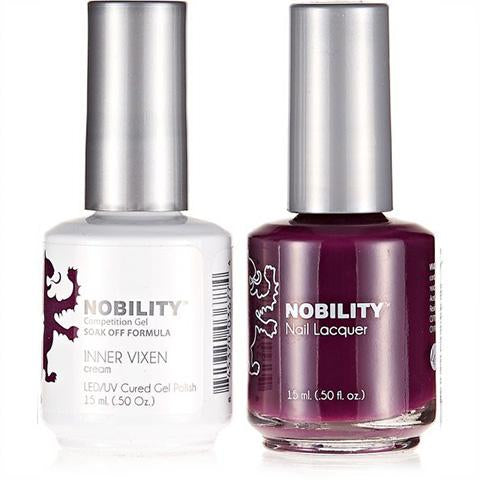 Nobility Gel Polish & Nail Lacquer, Inner Vixen - NBCS138