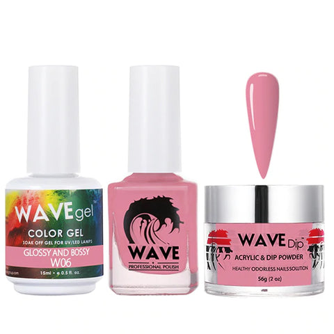 #006 Wave Gel Simplicity Collection-3 in 1 Matching Trio Set