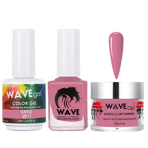 #011 Wave Gel Simplicity Collection-3 in 1 Matching Trio Set