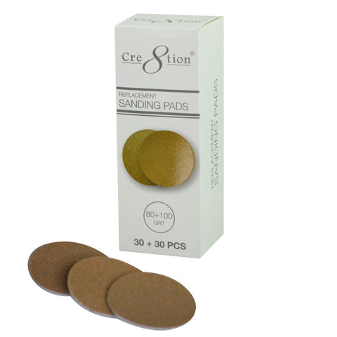 Cre8tion Callus Sand Paper Refill 60 pcs./box, 100 boxes/case
