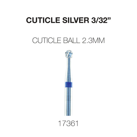 Cre8ion Cuticle Carbide Silver 3/32"