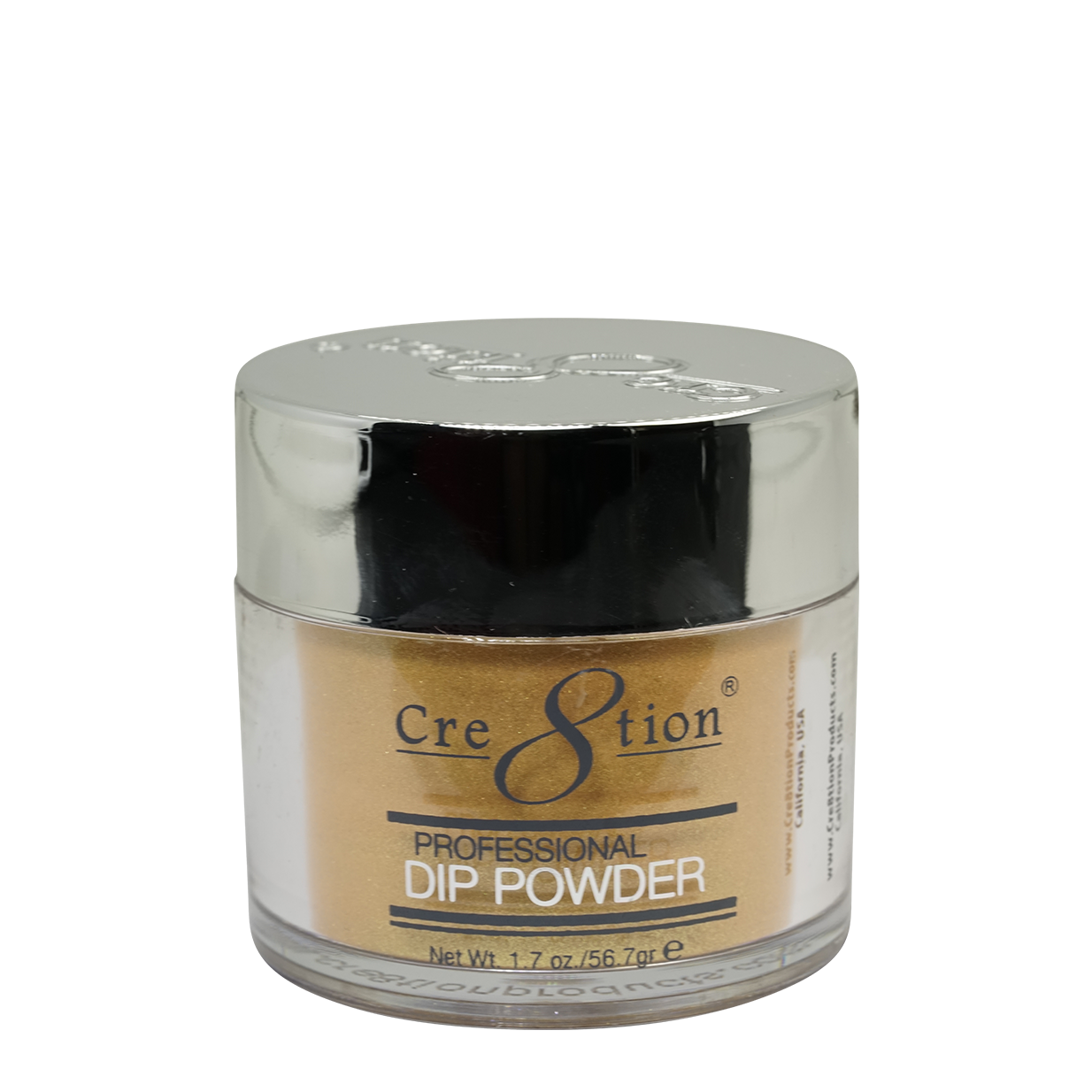 Cre8tion Matching Dip Powder 1.7oz 214 LIQUID GOLD
