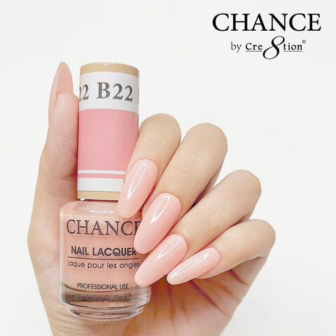 Chance Gel & Nail Lacquer Duo 0.5oz B22- Bare Collection