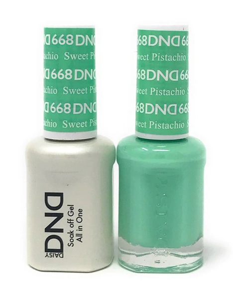Daisy DND - Gel & Lacquer Duo - 668 SWEET PISTACHIA