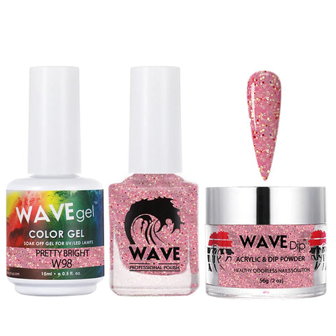 #98 Wave Gel Simplicity Collection-3 in 1 Matching Trio Set