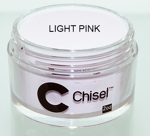Chisel Nail Art - Dipping Powder - LIGHT PINK - 2oz