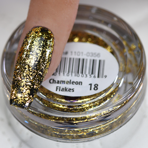 Cre8tion - Nail Art Effect - Chameleon Flakes - C18 - 0.5g