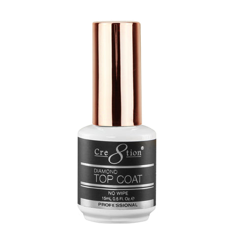 Cre8tion Diamond Soak Off Gel No Wipe Top Coat - Lamaisononlinestore