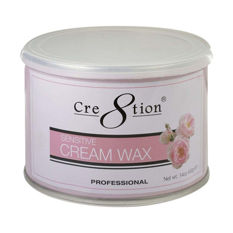 Cre8tion Cream wax jar 14 oz 24 pcs./case, 72 cases/pallet