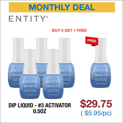 (Holiday Deal) Entity Dip Liquid -#3 Activator 0.5oz - Buy 5 Get 1 Free