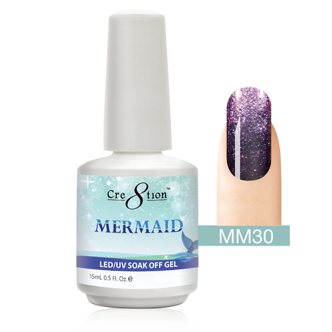Cre8tion - Mermaid Soak Off Gel .5oz MM30