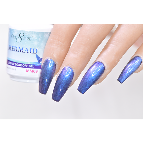 Cre8tion - Mermaid Soak Off Gel .5oz MM09