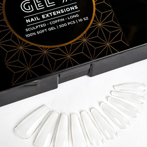 Apres Gel - X Nail Extensions Sculpted Coffin Long