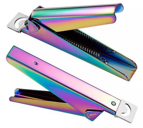High Quality Stainless Steel Nail Edge Cutter - Rainbow  Color