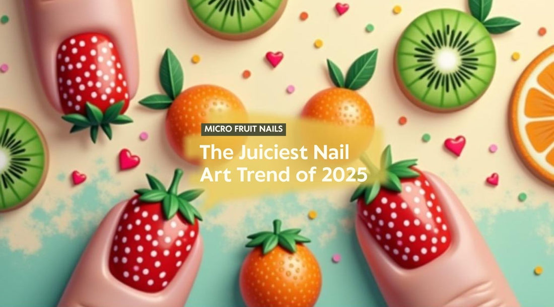 Micro Fruit Nails: The Juiciest Nail Art Trend of 2025 Using Products from Treasure4Nails