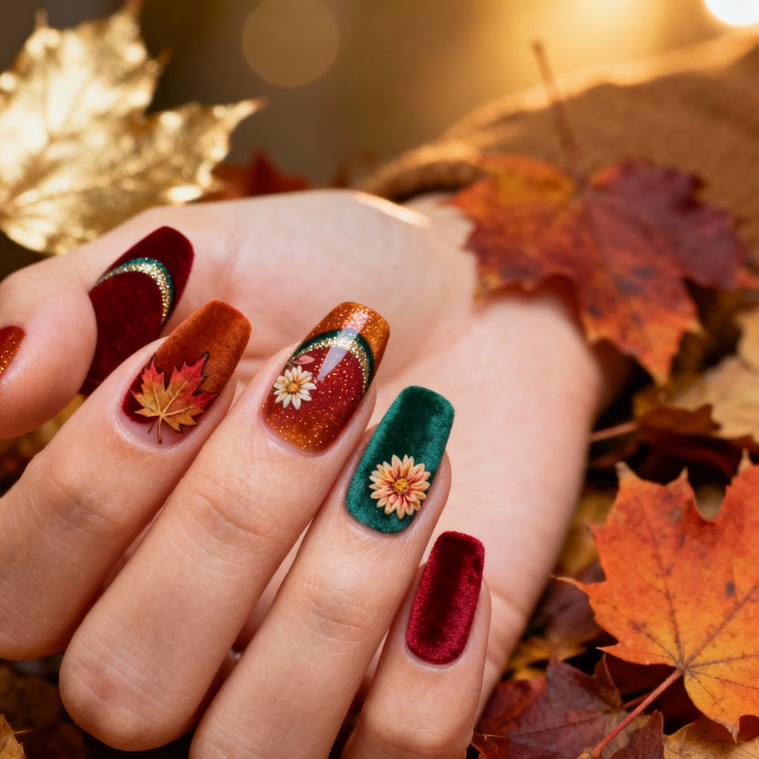 November 2025 Nail Art: Embrace Autumn’s Elegance on Your Fingertips