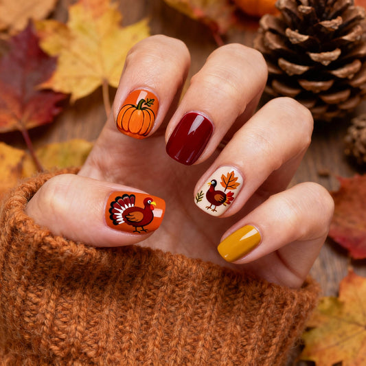 Thanksgiving Nail Art and Design: Celebrate the Season in Style