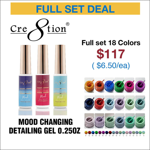 Mood Change Gel Art 18 Colors