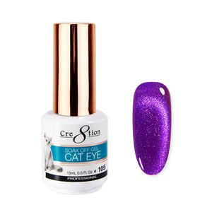 Cre8tion Cat Eye Soak Off Gel 0.5oz 105