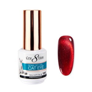 Cre8tion Cat Eye Soak Off Gel 0.5oz 106