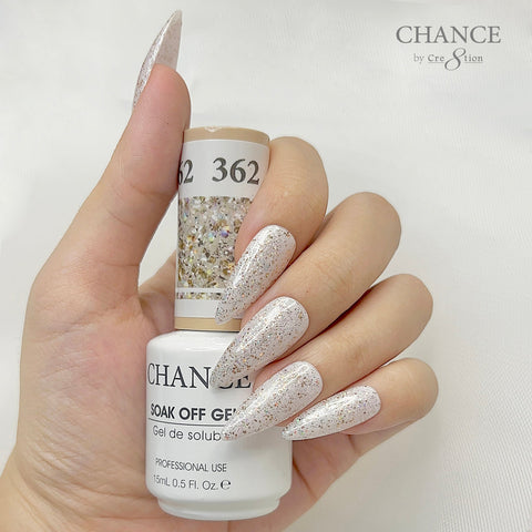 Chance Soak Off Gel 0.5oz - Diamond Dust Collection - 362