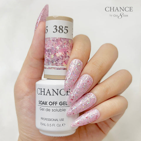 Chance Soak Off Gel 0.5oz - Diamond Dust Collection -385