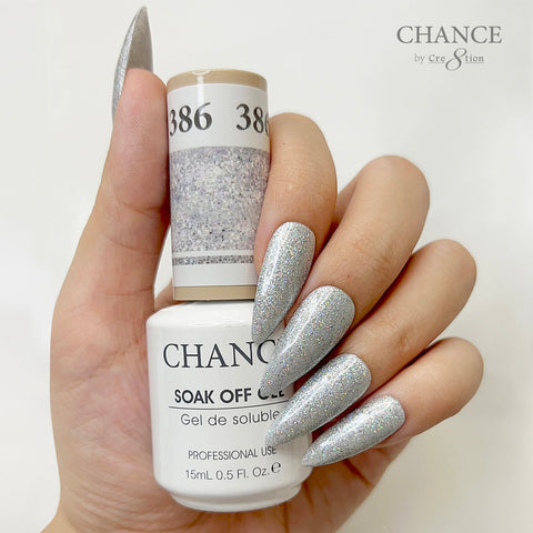 Chance Soak Off Gel 0.5oz - Diamond Dust Collection - 386