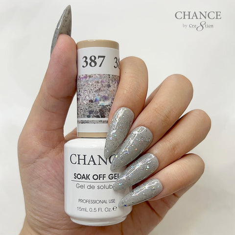 Chance Soak Off Gel 0.5oz - Diamond Dust Collection - 387