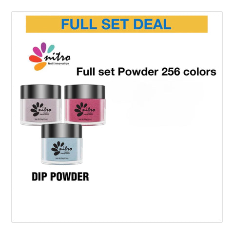 Nitro Dip Powder Matching Colors - Full Set 256 Colors