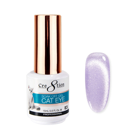 Cre8tion Cat Eye Soak Off Gel 0.5oz 83