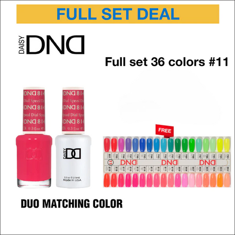 DND Duo Matching Color - Thrill Ride Collection - Full set 36 colors - 11 #783 - #819