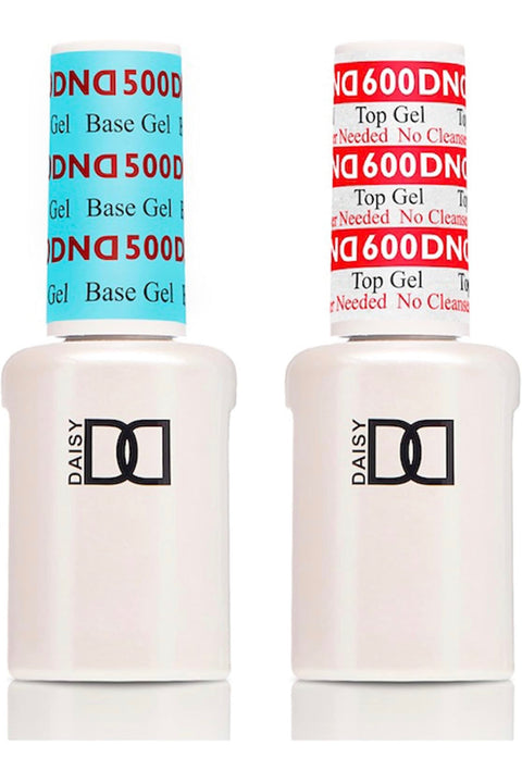 DND Long-Lasting Top gel 600 & Base Gel 500 Duo