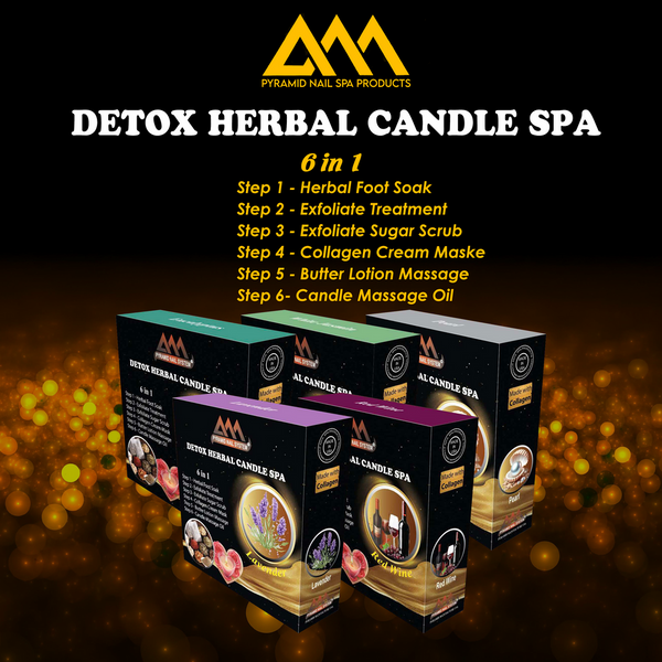 Pyramid Detox Herbal Candle Spa - 5 Scents