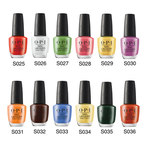 OPI LACQUER 0.5OZ - MY ME ERA COLLECTION SUMMER 24 - 12PCS - WITHOUT DISPLAY