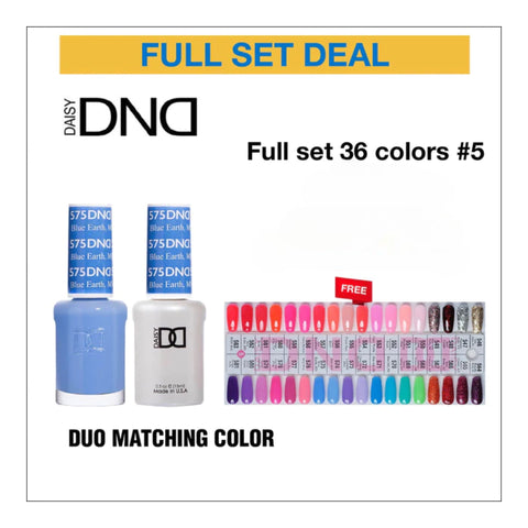 DND Duo Matching Color - Full set 36 colors - 5 #546 - #581