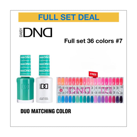 DND Duo Matching Color - Full set 36 colors - 7 #638 - 673