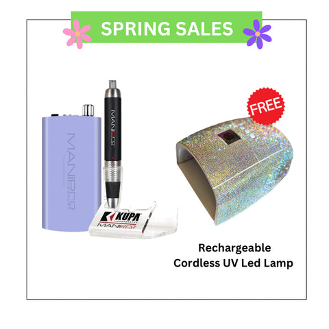( Spring Deals ) Kupa Mani-Pro Passport Filing Machine - Purple - Buy 1 Get Free $70 Lamp