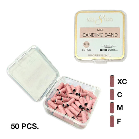 Cre8tion Mini Pink Sanding Bands 50 pcs./box